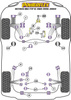 Tylna tuleja drążka stabilizatora 16mm Powerflex Road Series Skoda Octavia & Octavia Mk1 1U (1996-2004)\Octavia Mk1 Typ 1U 4WD (1996-2004) PFR3-511-16