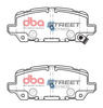 Bremsbeläge hinten DBA Brake Pads Street Series Ceramic - DB2355SS HONDA HR-V RU