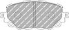 Ferodo Racing DS2500 első fékbetét FCP4873H MAZDA MX-5 IV,