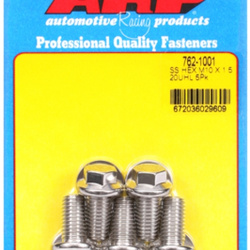 ARP M10 x 1.50 x 20 hex SS bolts (5pcs)