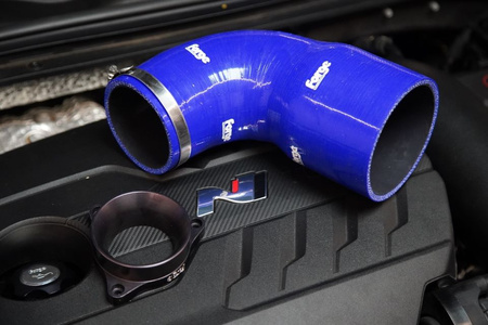 Silikonowy przewód turbosprężarki TIP + adapter Forge do Hyundai i30N Mk3 PFL / Veloster N