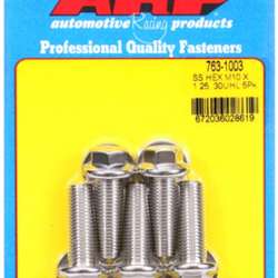Śruby ARP M10 x 1.25 x 30 hex SS bolts (5pcs)