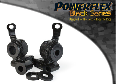 Front Wishbone Rear Bush & Bracket Powerflex Polyurethane Bush Black Series Mini R56/57 Gen 2 (2006 - 2013) PFF5K-201BLK