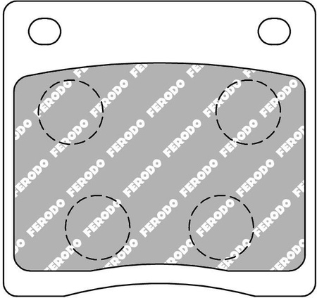 Ferodo Racing FER4003 brake pad front FCP39C HONDA Civic Civic I NISSAN Cherry Sunny,