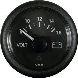 VOLT voltage indicator (VOLTOMETER) VDO VIEWLINE