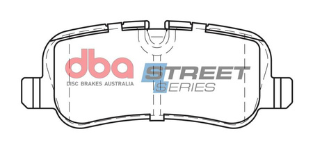 Brake Pads Street Series Ceramic rear - DB1781SS LAND ROVER Discovery 3 4 Range L322 Sport L320