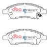 Vordere DBA-Bremsbeläge Street Series Keramik – DB1830SS