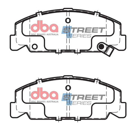 Vordere DBA-Bremsbeläge Street Series Keramik – DB1259SS