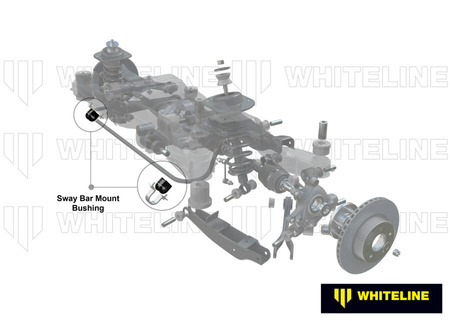Rear sway bar - W23669 Audi A4 B5 S4 B6