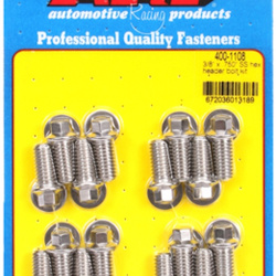 Śruby głowicy ARP "3/8"" x .750 SS hex header bolt kit"