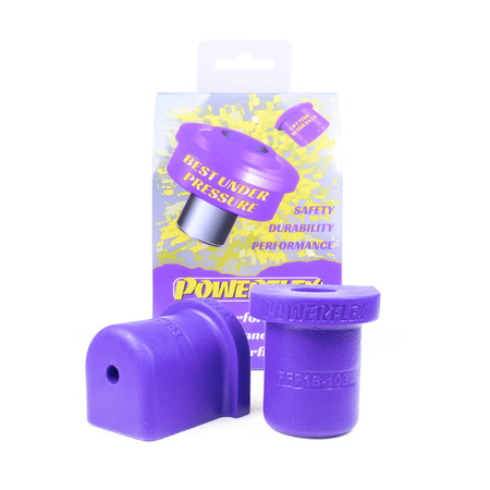 Front Wishbone Rear Bush Powerflex Polyurethane Bush Road Series Fiat Cinquecento (1991-1998) & Seicento (1997-2010) PFF16-103