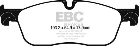 DP32251C - Zestaw klocków hamulcowych seria REDSTUFF EBC Brakes