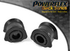 Front Anti Roll Bar Bush 22mm Powerflex Polyurethane Bush Black Series Ford Escort Models  Escort Mk3 & 4 inc XR3i/RS1600i, Orion Mk1 & 2 (1980-1990) PFF19-122BLK