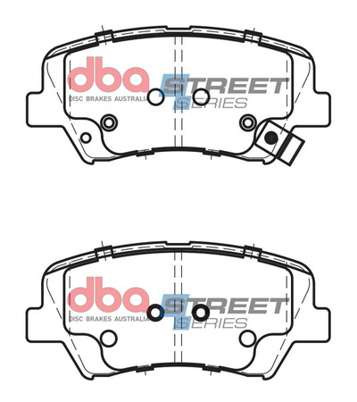 Vordere DBA-Bremsbeläge Street Series Keramik – DB2240SS