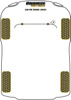 Tuleja stabilizatora przód 23.2mm   Powerflex Black Series Hyundai i20 Models & i20 PB (2008 - 2013) PFF26-103-23.2BLK