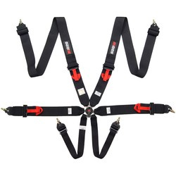 RRS R6 FIA seat belts - 6-point 3" (2025)