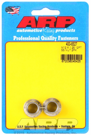 ARP M12 X 1.25 (M14 wr) SS 12pt nut kit