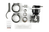 Internal wastegate actuator Pneumatic Straight Gate 6psi External Wastegate (Black)