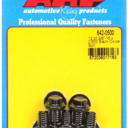 ARP "3/8""-16 x 0.500 12pt black oxide bolts" (5pcs)