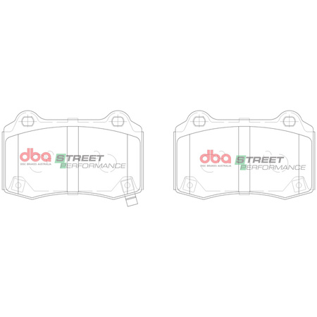 Brake Pads Street Performance (Hawk HB663x.557) universal - DB15041SP