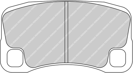 Ferodo Racing DS2500 brake pad rear FRP3095H PORSCHE 911 997 997