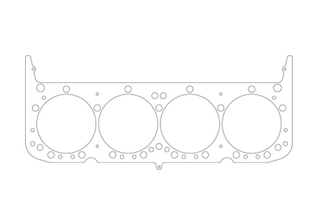 Athena Head Gasket SB CHEV 55-91 D.107 TH.1MM-NO STEAM HOLES
