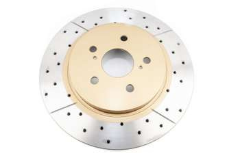 DBA disc brake Street Series - X-GOLD front - DBA2702X LEXUS RX300 RX350 RX400h TOYOTA Harrier