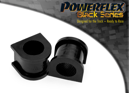 Front Anti Roll Bar Bush 24mm Powerflex Polyurethane Bush Black Series Mitsubishi Lancer Evolution VII, VIII & IX inc 260 (2001 - 2007) PFF44-201-24BLK