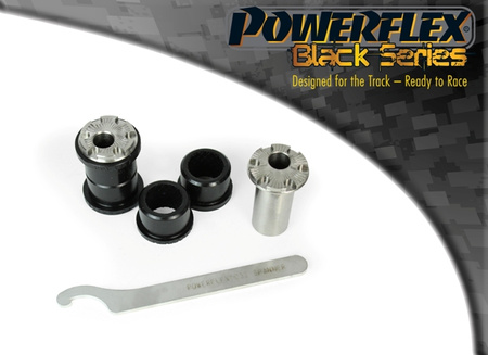 Front Arm Front Bush, Camber Adjust Powerflex Polyurethane Bush Black Series Fiat Panda Gen 2 169 4WD (2003-2012) PFF16-501GBLK