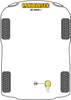 Prowadnica montażowa koła PowerAlign Powerflex Road Series Alfa Romeo 4C (2013-) PF99-512-125