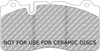 Ferodo Racing DS1.11 brake pad front FCP5030W CHEVROLET Camaro Corvette Corvette