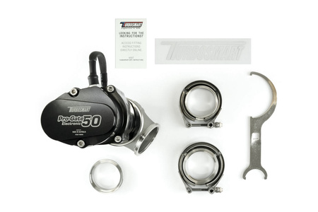 Zawór upustowy Turbosmart Wastegates GenV eWG50 Progate50 Electronic Black