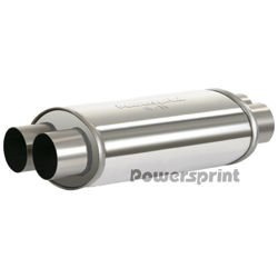 X Powersprint HF-35 Universal-Oval-Schalldämpfer