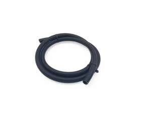 Black rubber braided fuel line OBP
