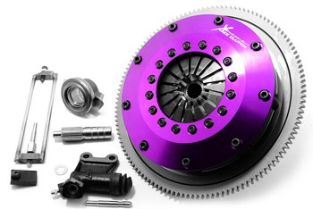 Xtreme Performance Subaru Impreza / WRX - 200mm Rigid Ceramic Twin Plate Clutch Kit Incl Flywheel 1200Nm