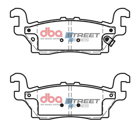 Klocki hamulcowe tylne DBA Brake Pads Street Series Semi-metallic - DB2189SS HUMMER H3 H3T