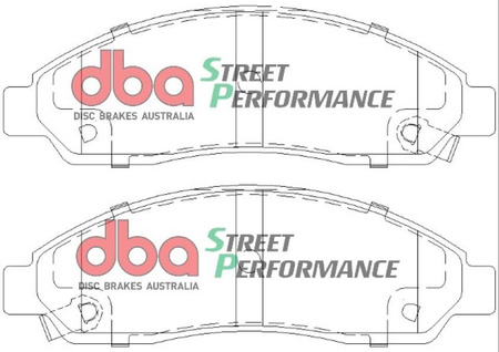 Klocki hamulcowe przednie DBA Brake Pads Street Performance Hawk HB554x.643 - DB1468SP HOLDEN Aust NZ ISUZU D-MAX Rodeo