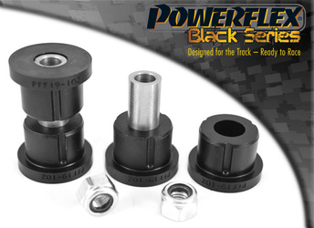 Front Inner Track Control Arm Bush Powerflex Polyurethane Bush Black Series Ford Escort Models Escort Mk3 & 4 inc XR3i/RS1600i, Orion Mk1 & 2 (1980-1990) PFF19-102BLK