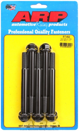 ARP 1/2"-13 x 4.500 hex black oxide bolts (5pcs)