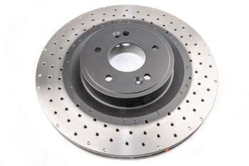 Bremsscheibe vorne DBA DBA disc brake - 4000 series - Drilled - DBA43342XD KIA Stinger