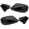 Komplet lusterek IRP F2 Style czarne krótkie ramię