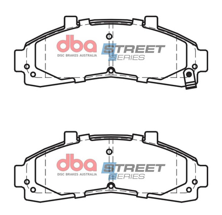 Vordere DBA-Bremsbeläge Street Series, halbmetallisch – DB7532SS