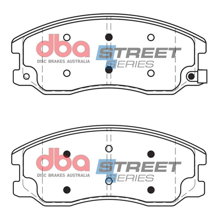 Klocki hamulcowe przednie DBA Brake Pads Street Series Ceramic - DB1850SS CHEVROLET Captiva OPEL Antara VAUXHALL