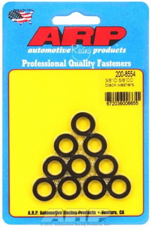 ARP "3/8""ID 5/8""OD black washers" (10pcs)