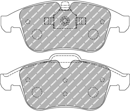 Ferodo Racing DS1.11 brake pad front FCP4249W RENAULT Clio IV Laguna Coupe DT0/1 III III BT0/1 Grandtour KT0/1 Latitude