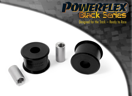 Zewnętrzna tuleja przedniego wahacza poprzecznego z korektą wyprzedzenia sworznia Powerflex Black Series Porsche 911 996 (1997-2005) PFF57-502GBLK