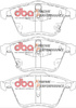 Brake Pads Xtreme Performance Hawk HB549x.702 front - DB8304XP MAZDA 6 GG