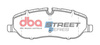 Bremsbeläge vorne DBA Brake Pads Street Series Semi-metallic - DB1780SS LAND ROVER Discovery 3 Range L322 Sport L320