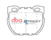 DBA Brake Pads Street Series Halbmetallische Hinterradbremsbeläge – DB1306SS
