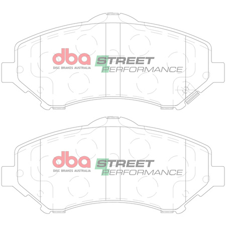 Brake Pads Street Performance Hawk HB569x.650 front - DB2002SP CHRYSLER UK Grand Voyager USA DODGE Journey Nitro FIAT Freemont JEEP Cherokee Wrangler JK LANCIA